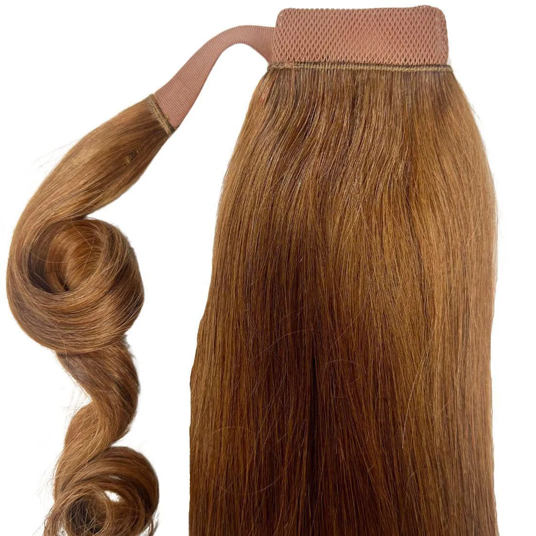 Auburn 100% Human Hair Ponytail Extension sold by Zulily product image thumbnail 5