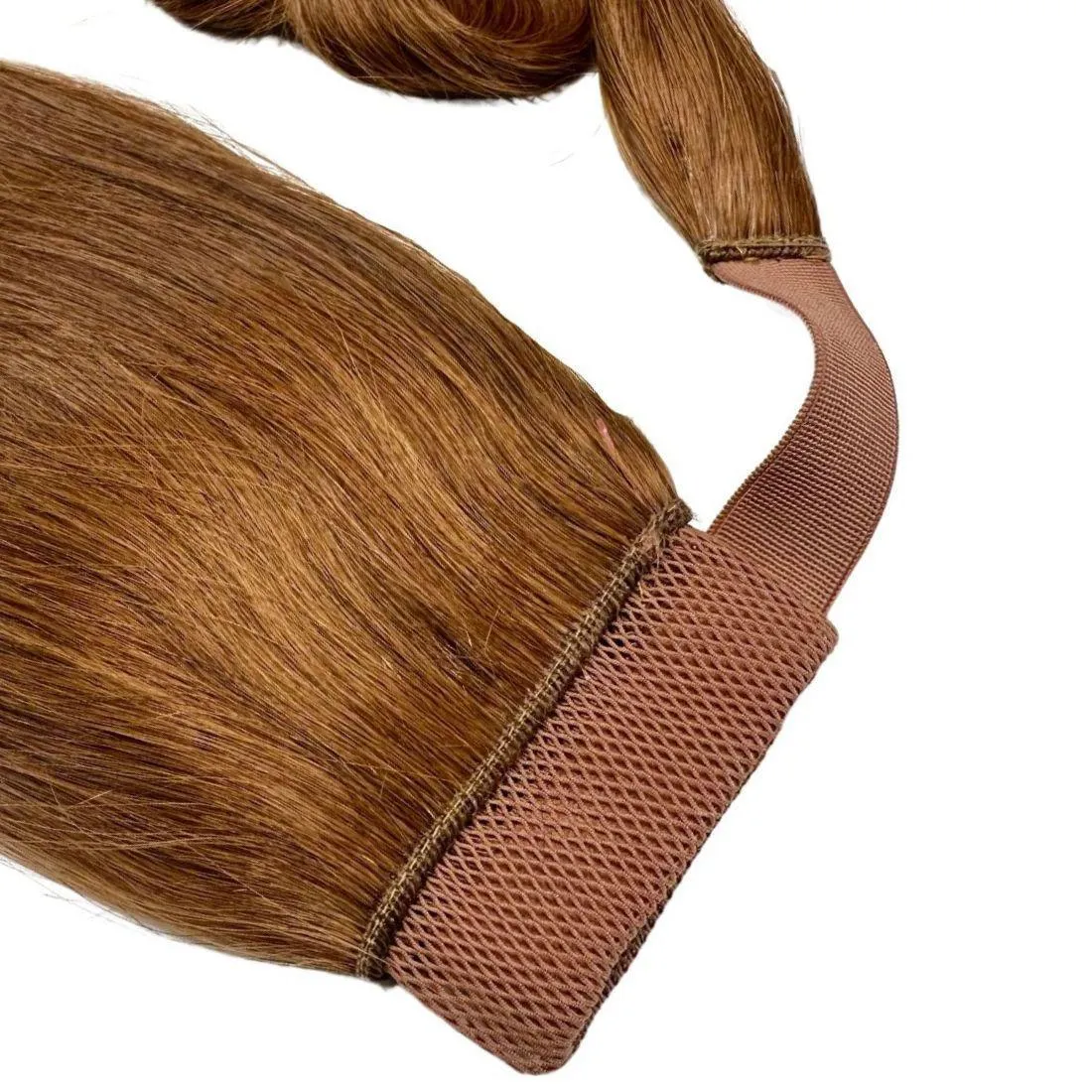 Auburn 100% Human Hair Ponytail Extension sold by Zulily product image thumbnail 3