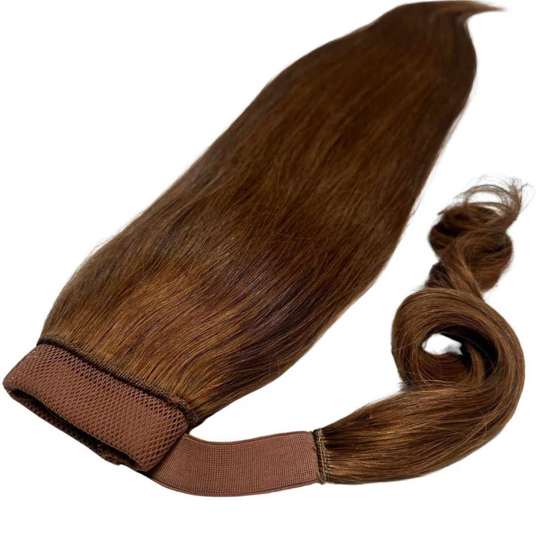 Auburn 100% Human Hair Ponytail Extension sold by Zulily product image thumbnail 4
