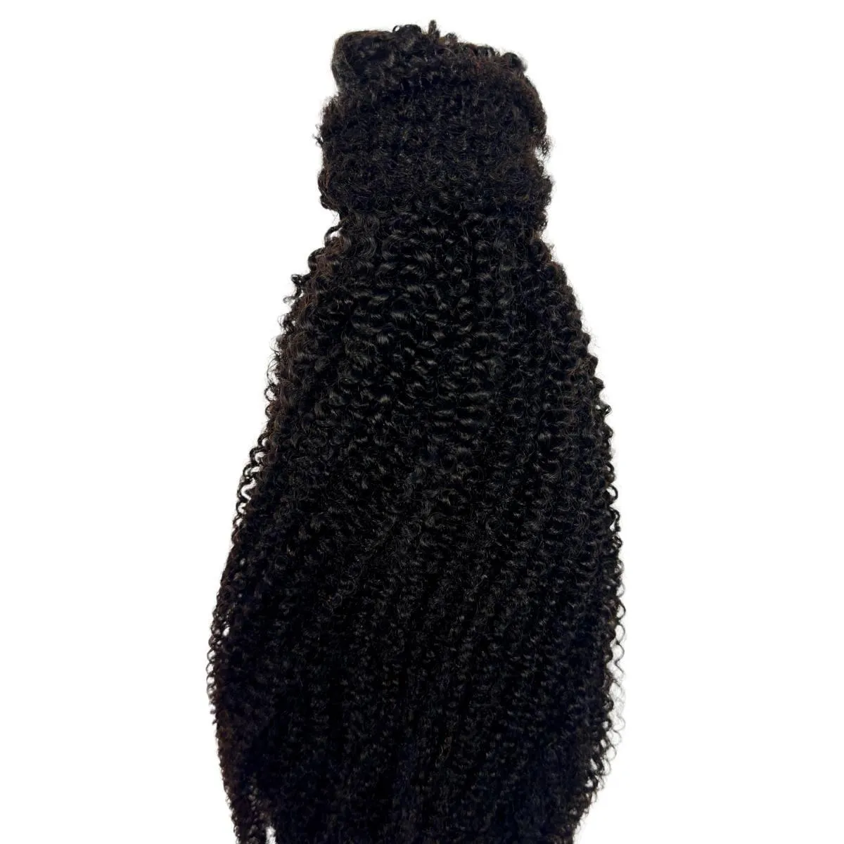 Afro Kinky Curly 100% Human Hair Ponytail Extension sold by Zulily product image thumbnail 5