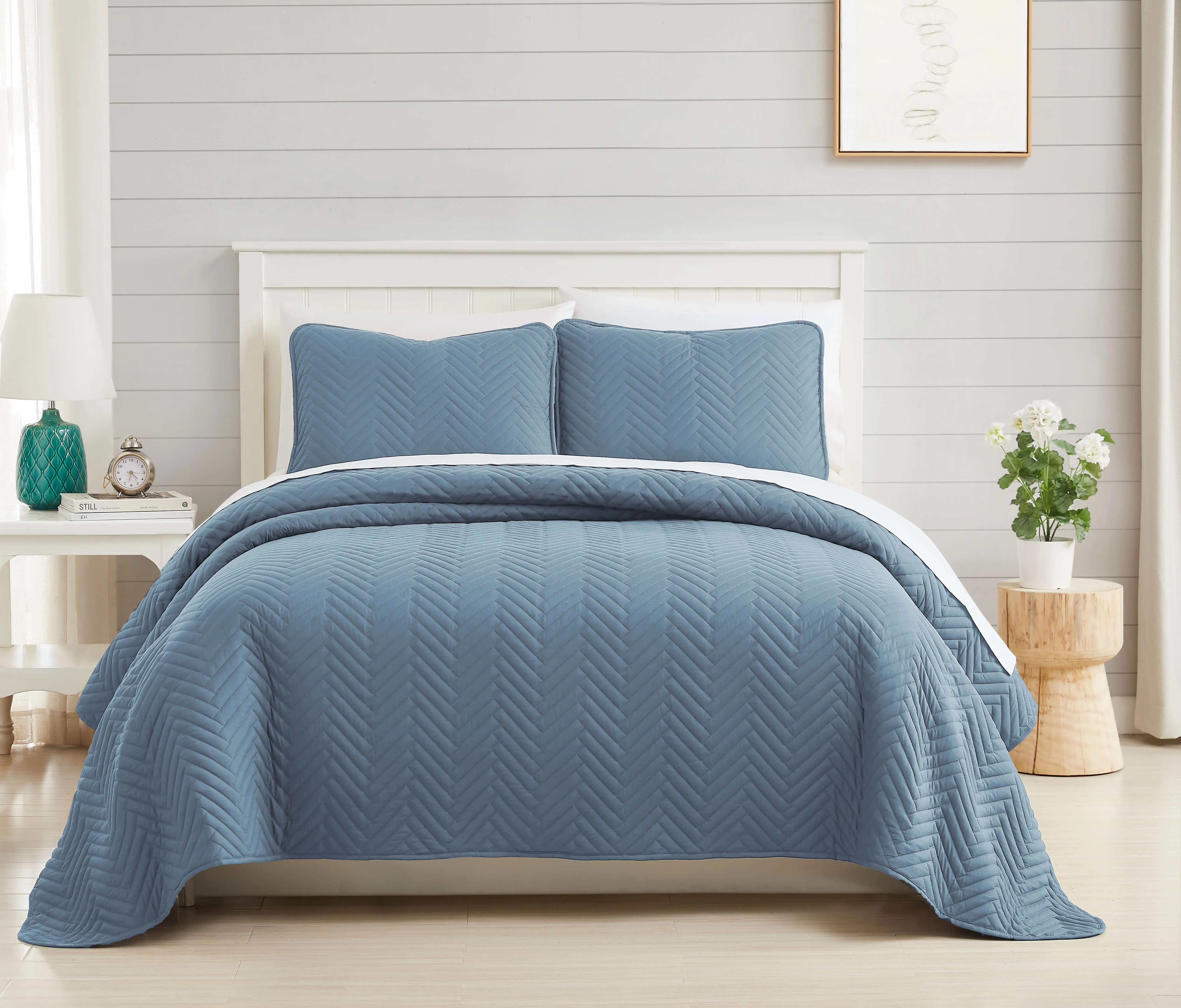 Southshore Fine Linens Chevron Oversized Quilt Set sold by Zulily product image thumbnail 5