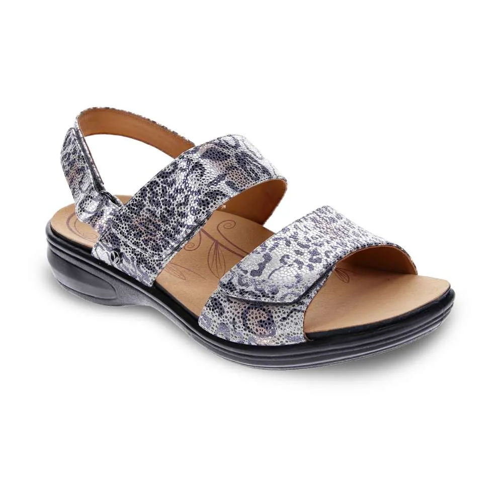 Como Adjustable Slingback Sandal - Silver Safari sold by Zulily