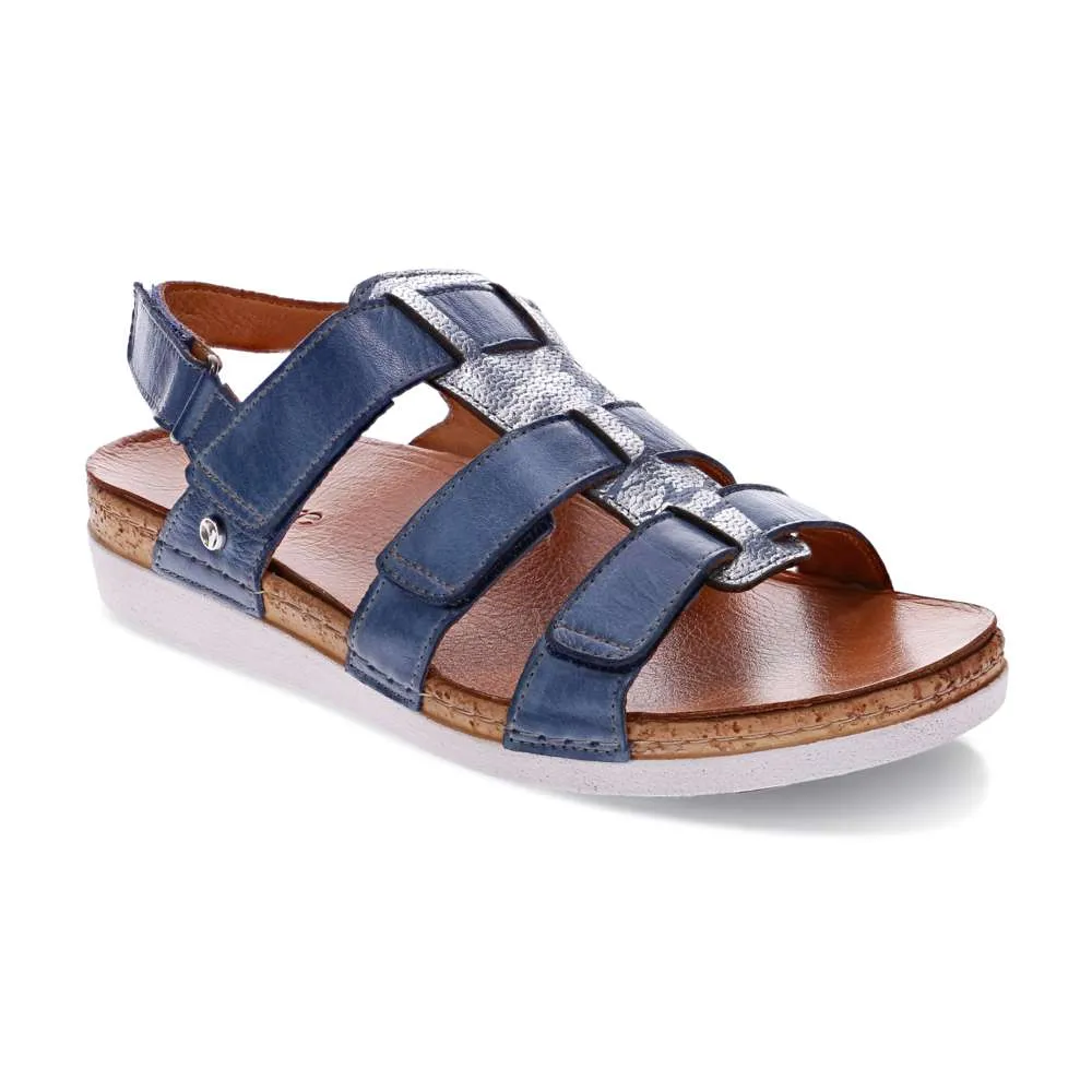 Santorini Gladiator Sandal - Denim sold by Zulily