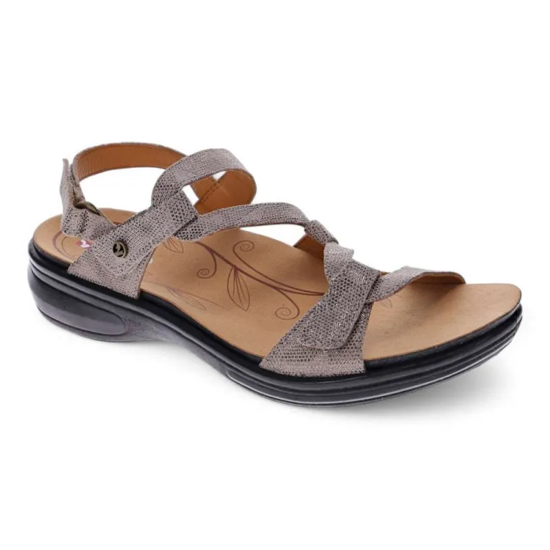 Emerald Adjustable Sandal - Champagne Angle made by Zulily