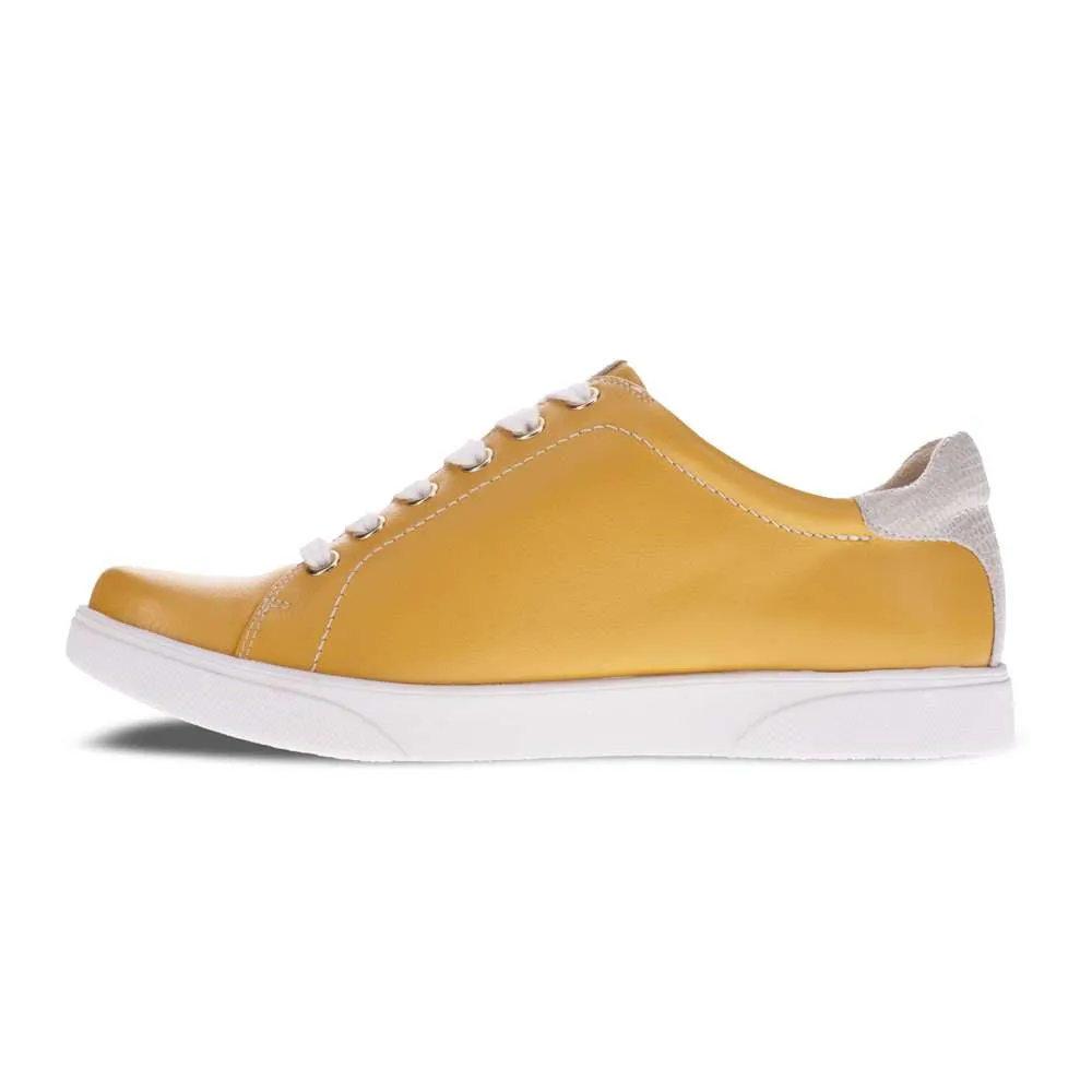 Limoges Lace-Up Casual Sneaker - Mustard French sold by Zulily product image thumbnail 3