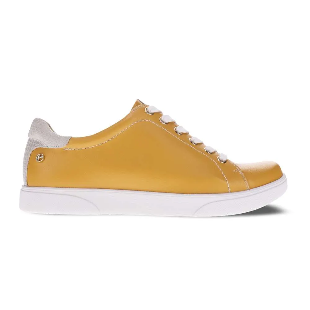 Limoges Lace-Up Casual Sneaker - Mustard French sold by Zulily product image thumbnail 2