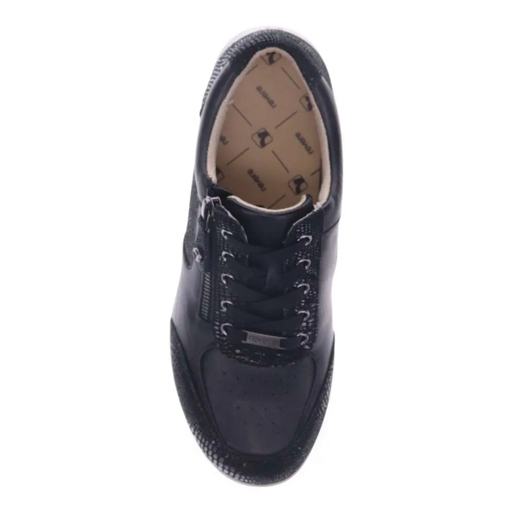Boston Zip Casual Sneaker - Black Perf sold by Zulily product image thumbnail 4