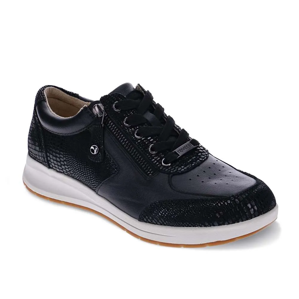 Boston Zip Casual Sneaker - Black Perf sold by Zulily