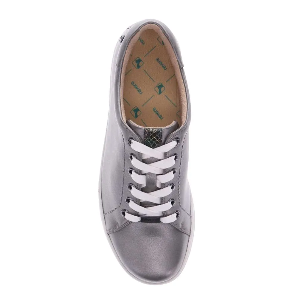 Limoges Lace-Up Casual Sneaker - Slate/Peacock Python sold by Zulily product image thumbnail 4
