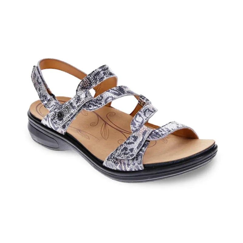 Emerald Adjustable Sandal - Silver Safari made by Zulily