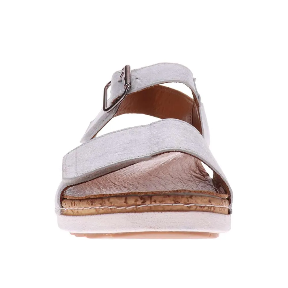 Georgia Back Strap Sandal - White Linen sold by Zulily product image thumbnail 5