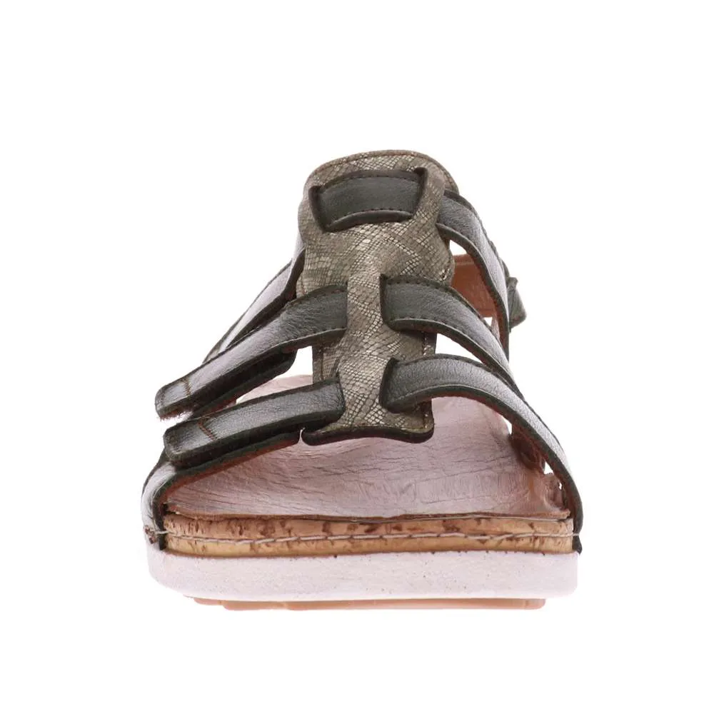 Santorini Gladiator Sandal - Khaki sold by Zulily product image thumbnail 5