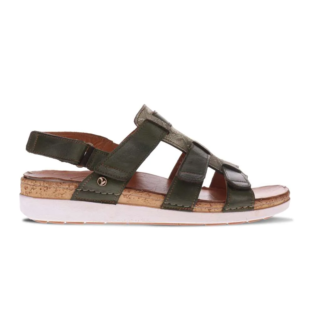 Santorini Gladiator Sandal - Khaki sold by Zulily product image thumbnail 2