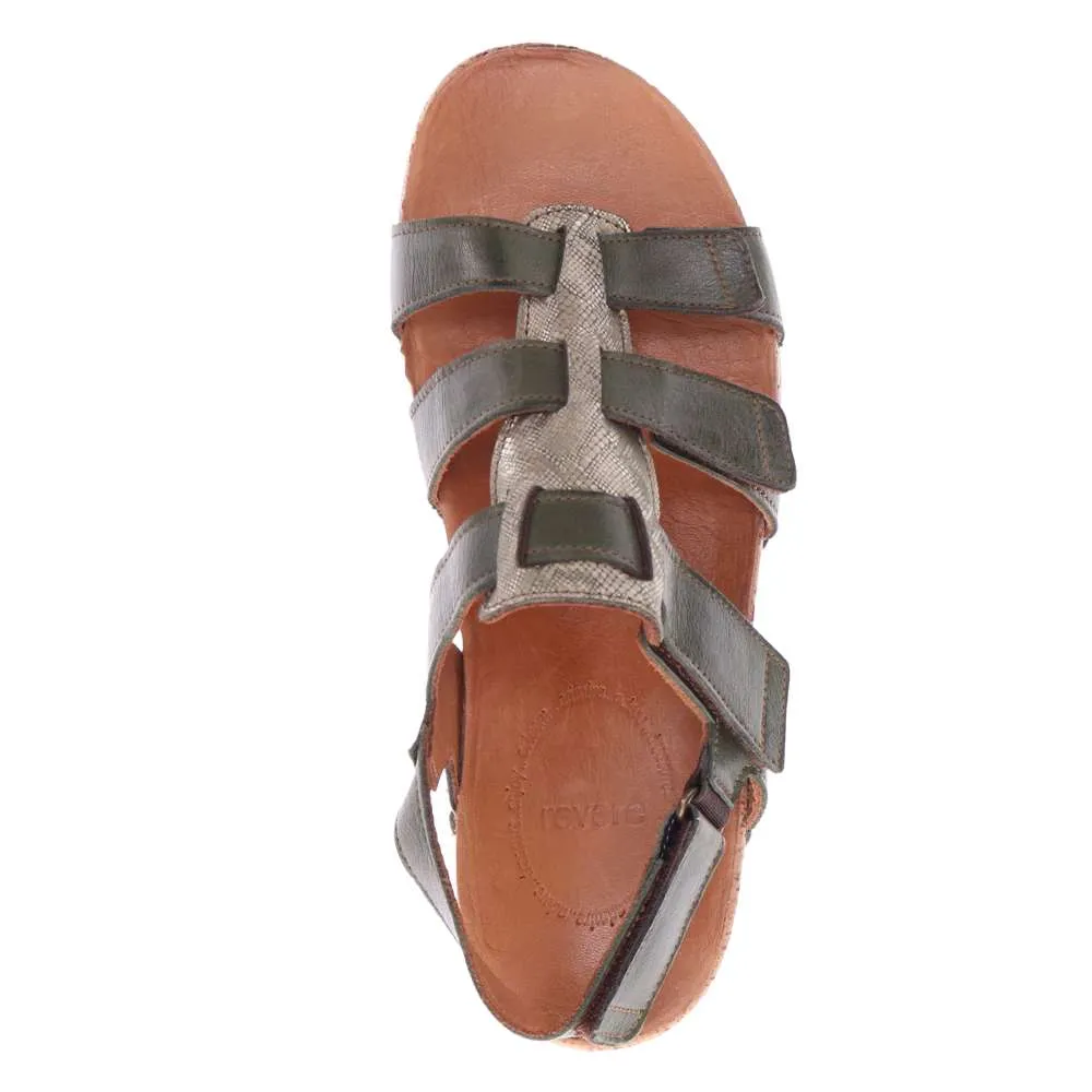 Santorini Gladiator Sandal - Khaki sold by Zulily product image thumbnail 4