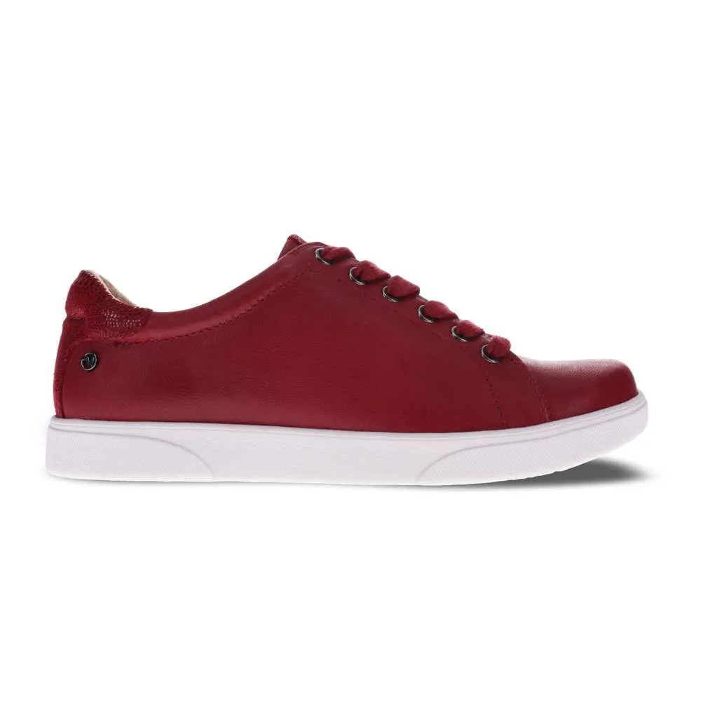 Limoges Lace-Up Casual Sneaker - Cherry French/Lizard sold by Zulily product image thumbnail 2