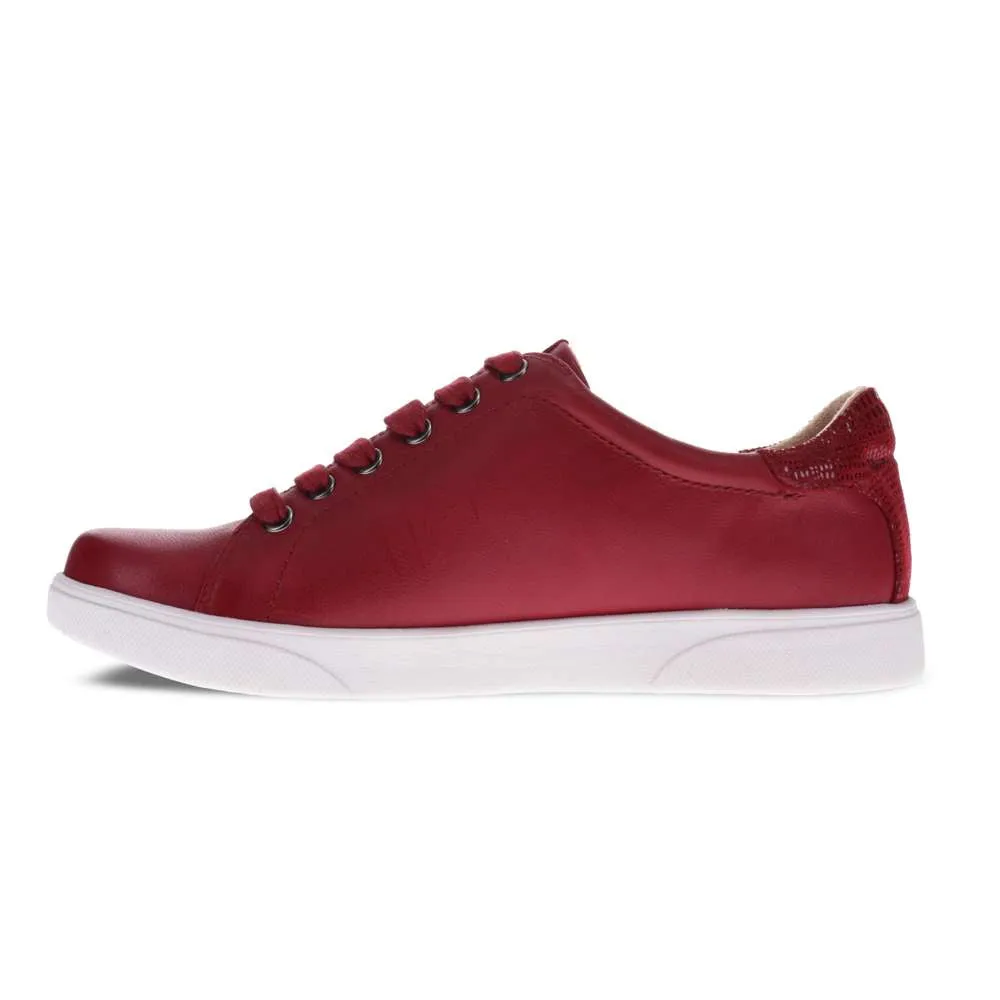 Limoges Lace-Up Casual Sneaker - Cherry French/Lizard sold by Zulily product image thumbnail 3