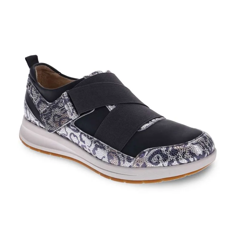Virginia Adjustable Casual Sneaker - Silver Safari made by Zulily