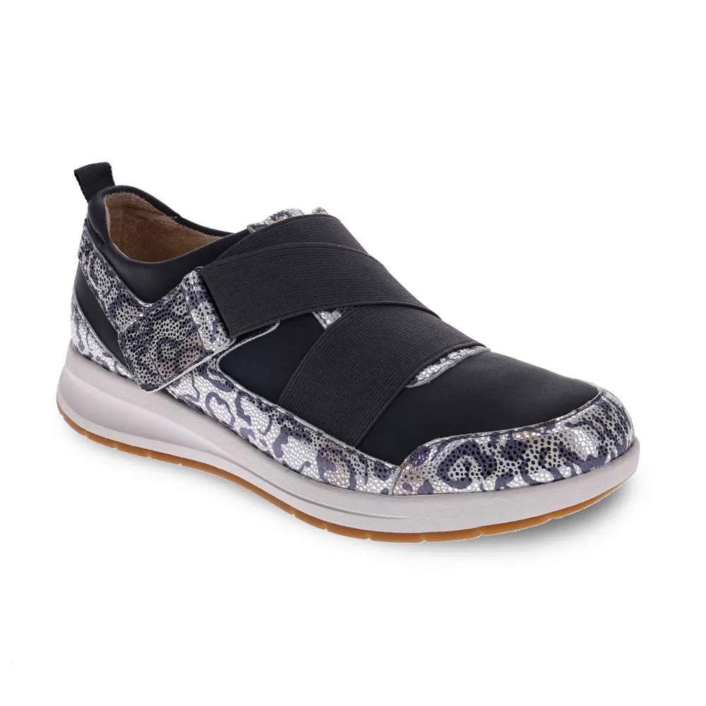 Virginia Adjustable Casual Sneaker - Silver Safari sold by Zulily