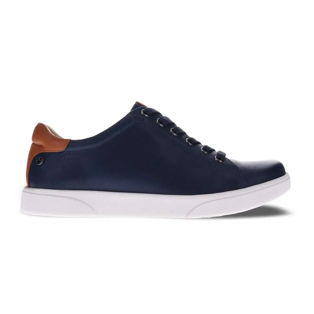 Limoges Lace-Up Casual Sneaker - Blue French/Cognac sold by Zulily product image thumbnail 2