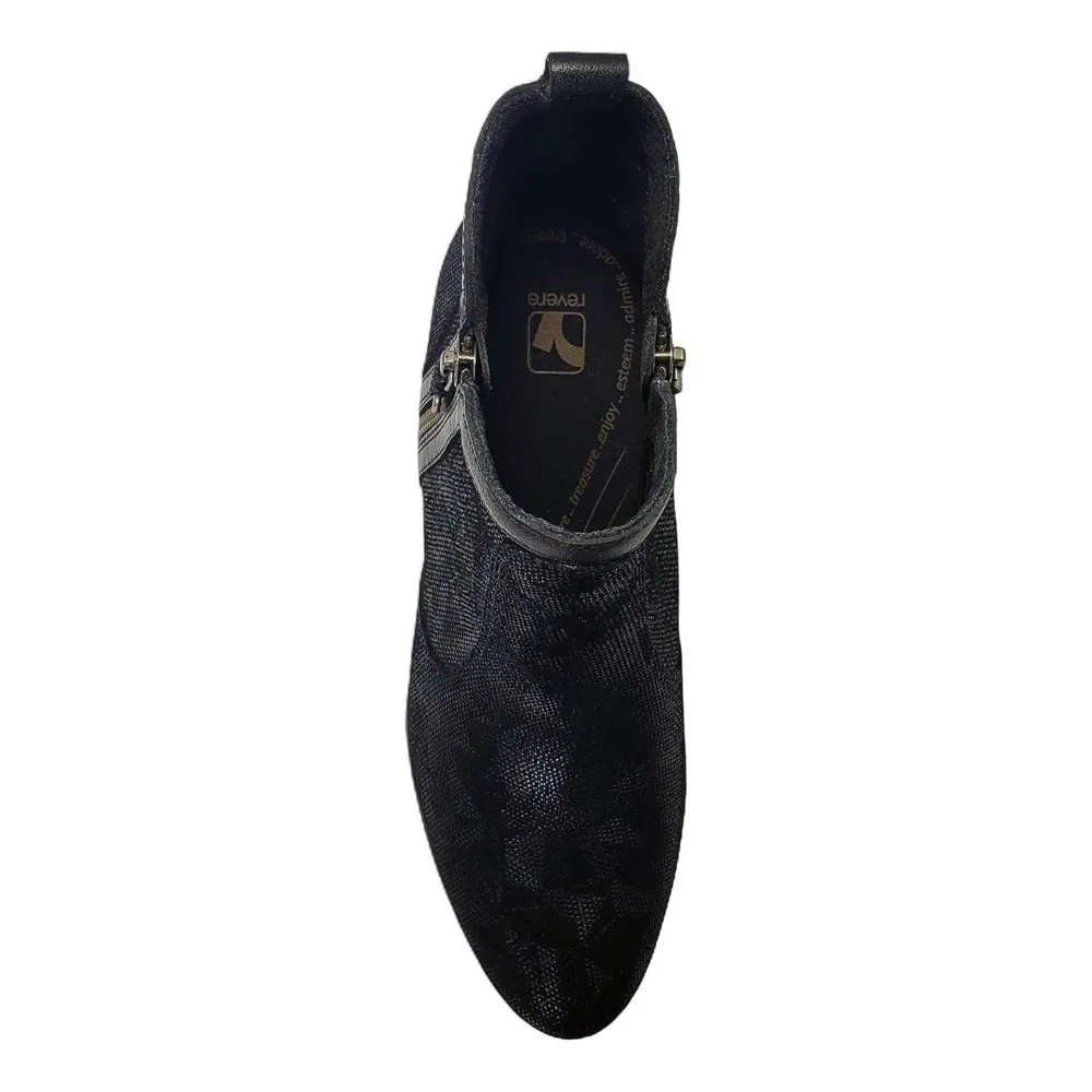 Siena II Zip Ankle Boot - Black Angle sold by Zulily product image thumbnail 4