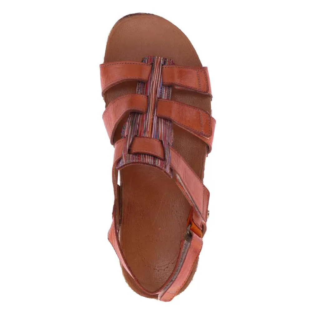 Santorini Gladiator Sandal - Mango sold by Zulily product image thumbnail 4