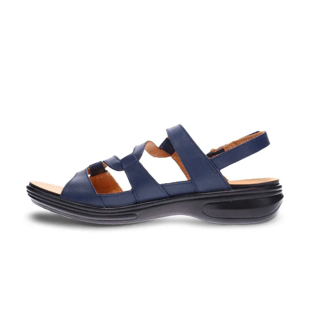 Emerald Adjustable Sandal - Blue French sold by Zulily product image thumbnail 3
