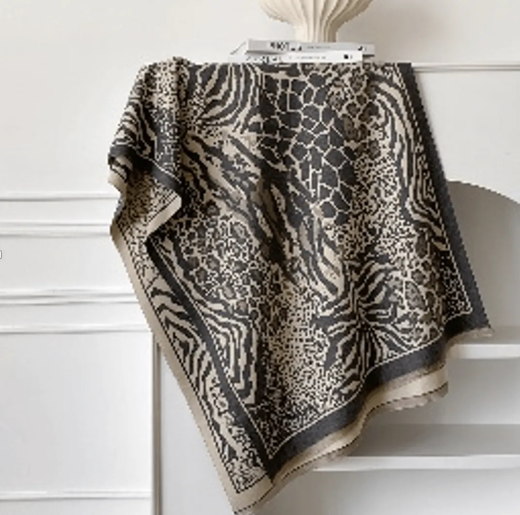 Elegant Botanical Print Scarf sold by Zulily product image thumbnail 3