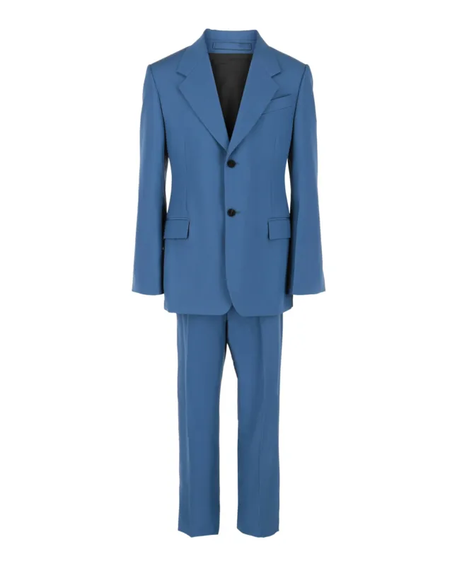 Ferragamo Wool Two-Piece Suit made by Salvatore Ferragamo