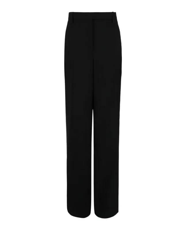 Ferragamo Creased Straight Leg Trousers made by Salvatore Ferragamo