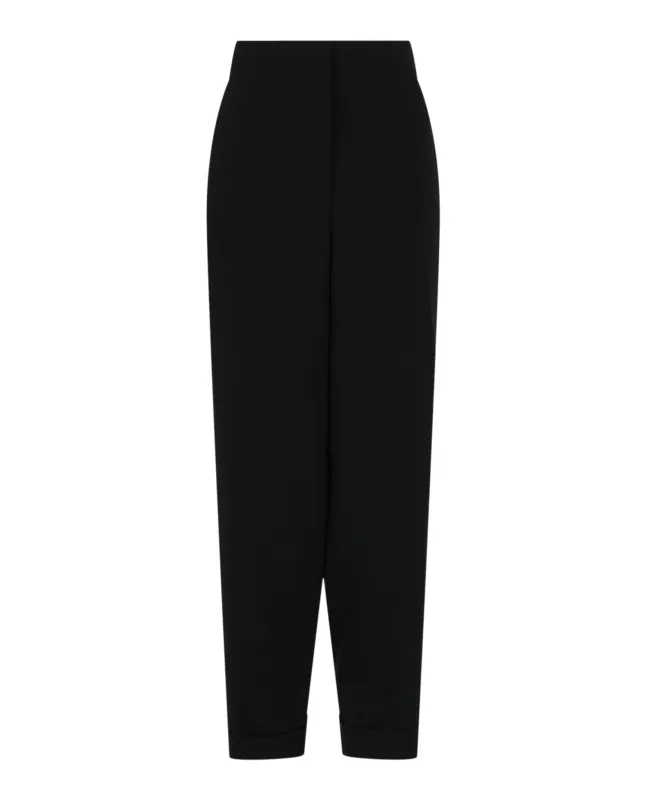 Ferragamo Cuffed Wide-Leg Trousers made by Salvatore Ferragamo