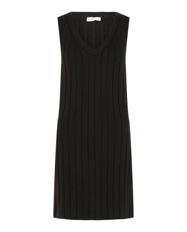 Ferragamo Ribbed Knit Dress made by Salvatore Ferragamo