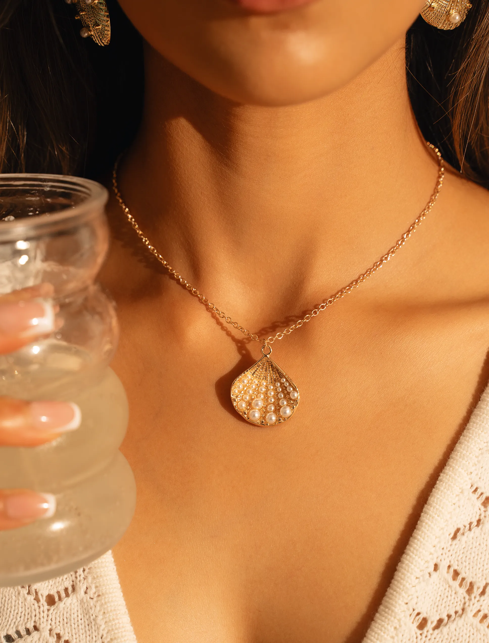 CAPRI Shell Necklace sold by Zulily product image thumbnail 2
