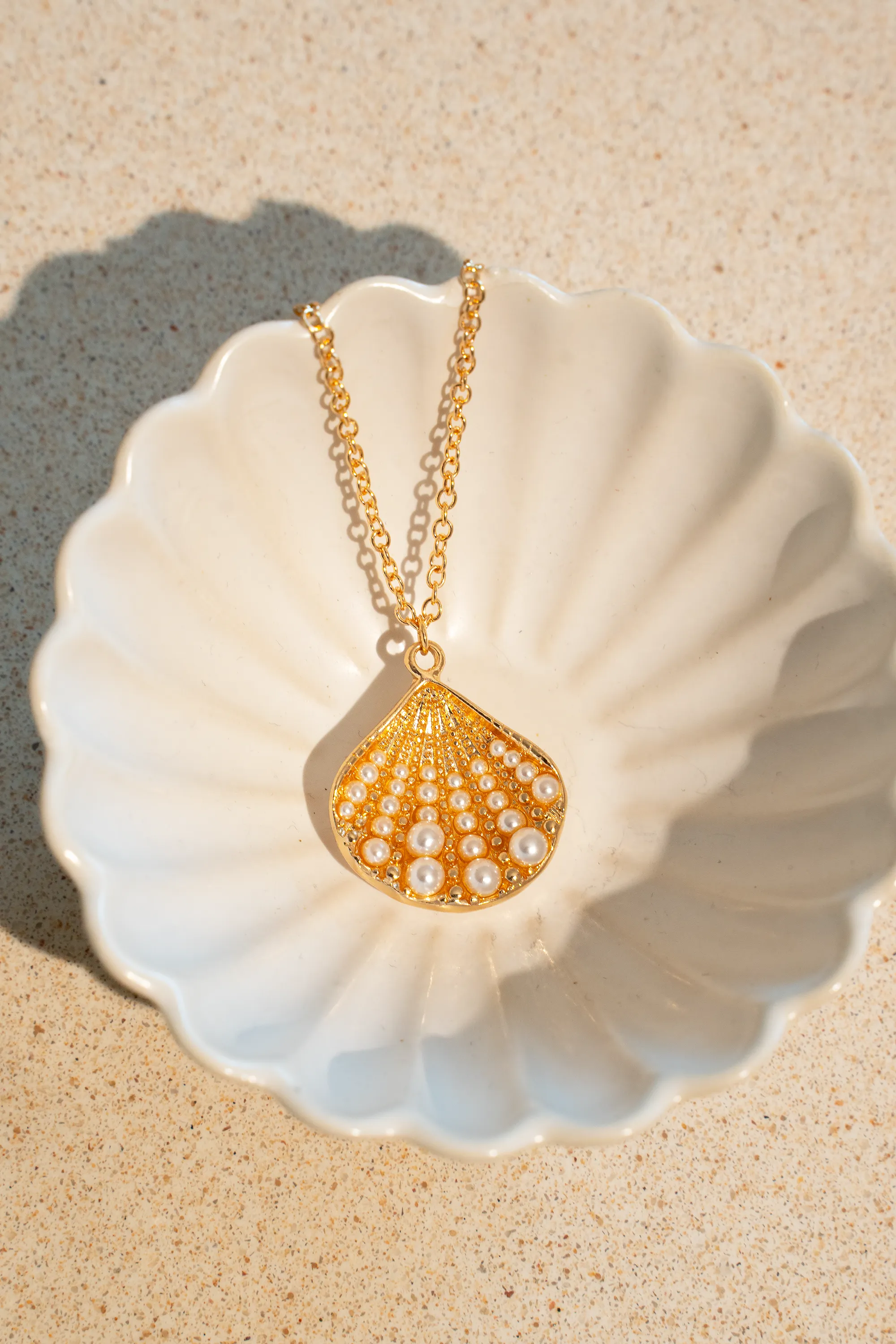 CAPRI Shell Necklace sold by Zulily