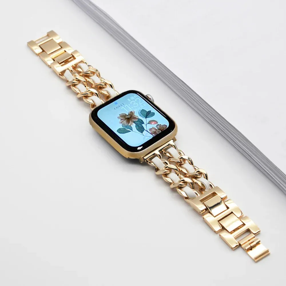 Apple Watch Stainless Steel Strap - Luxury Chain Design sold by Zulily product image thumbnail 5
