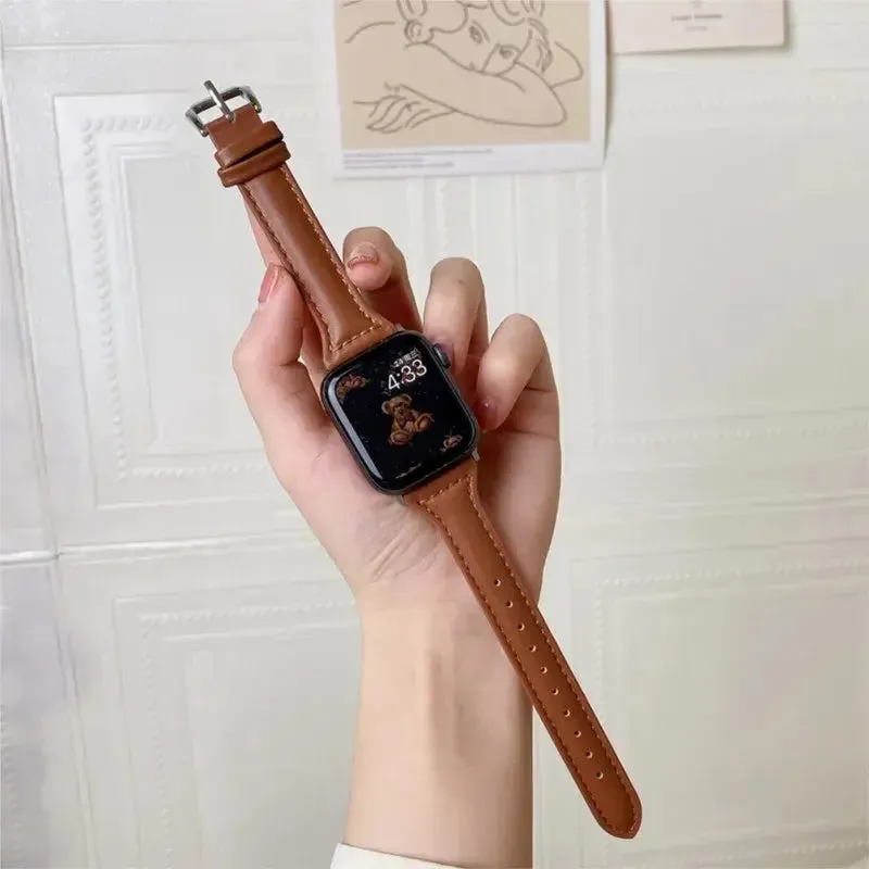 Apple Watch Leather Strap - Premium Quality, Stylish Design sold by Zulily product image thumbnail 5