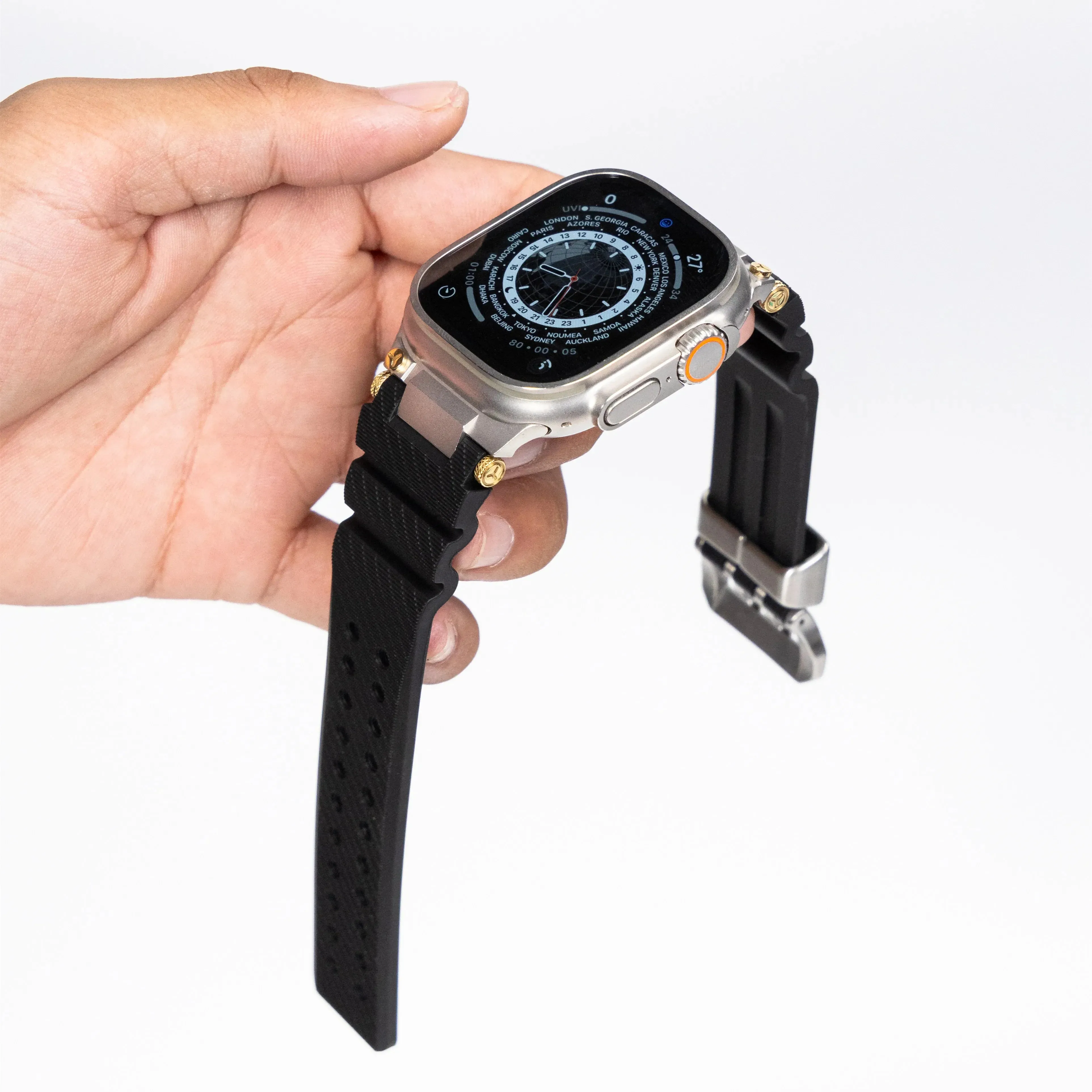 Apple Watch Silicone Sports Strap - Waterproof Rubber Band sold by Zulily product image thumbnail 4