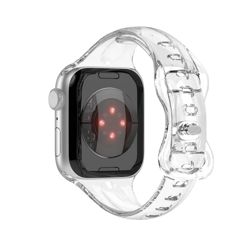Apple Watch Transparent Strap - Soft Rubber - Clear Design sold by Zulily product image thumbnail 3