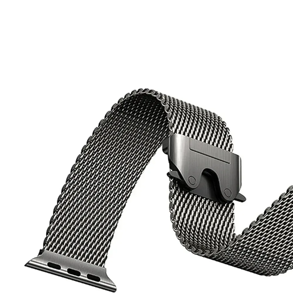 Apple Watch Titanium Milanese Loop Strap - Sleek and Durable sold by Zulily product image thumbnail 3