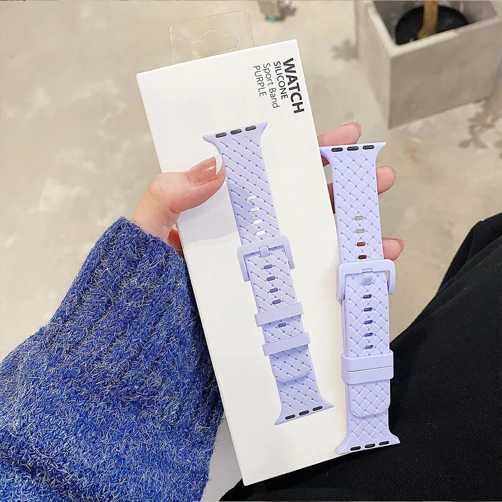 Apple Watch Silicone Strap - Soft Comfortable Rubber Band sold by Zulily product image thumbnail 5