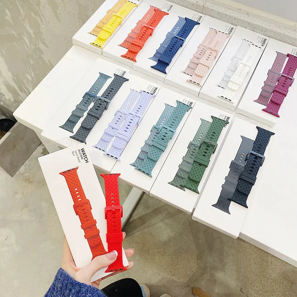 Apple Watch Silicone Strap - Soft Comfortable Rubber Band sold by Zulily product image thumbnail 3