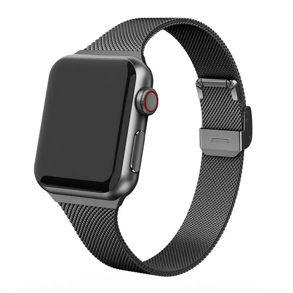 Apple Watch Milanese Band - Premium Metal Loop Strap sold by Zulily product image thumbnail 2