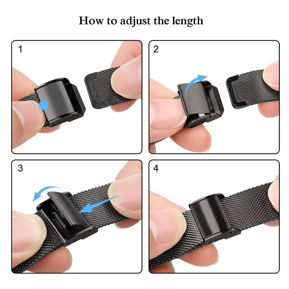 Apple Watch Milanese Band - Premium Metal Loop Strap sold by Zulily product image thumbnail 4