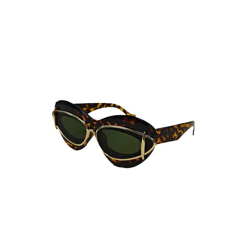 Women's Y2K Cat-Eye Small Frame Sunglasses — Trendy Driving Shades sold by Zulily product image thumbnail 5