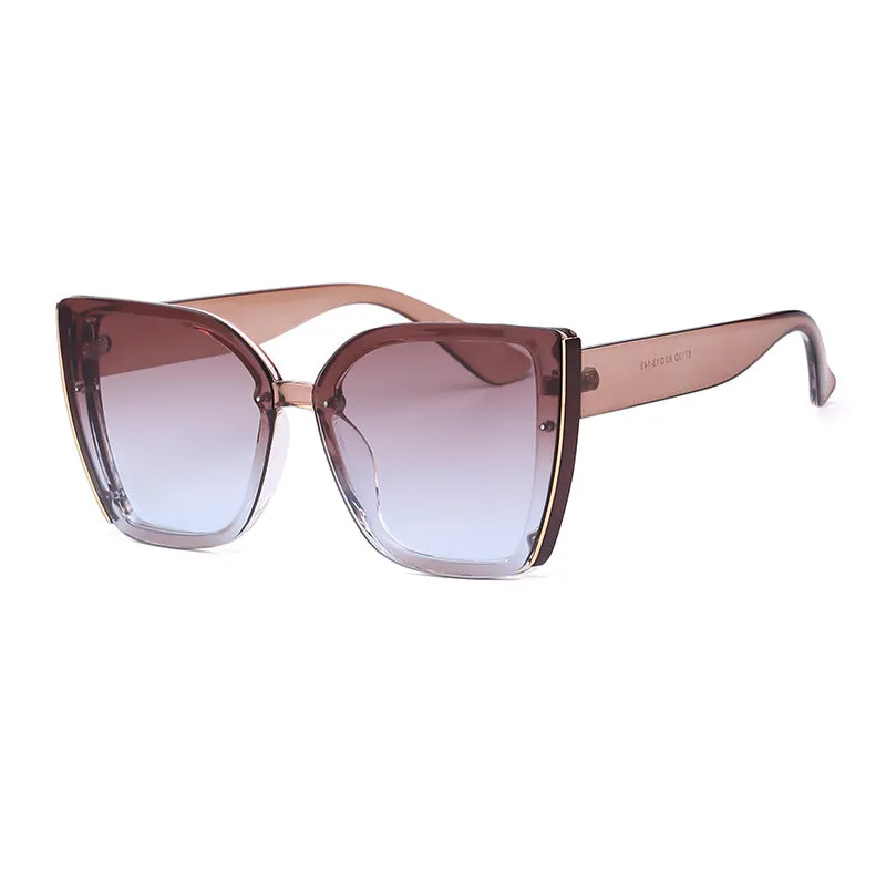 Women's Cat-Eye Oversized Sunglasses — UV Protection Trendy Shades sold by Zulily product image thumbnail 5