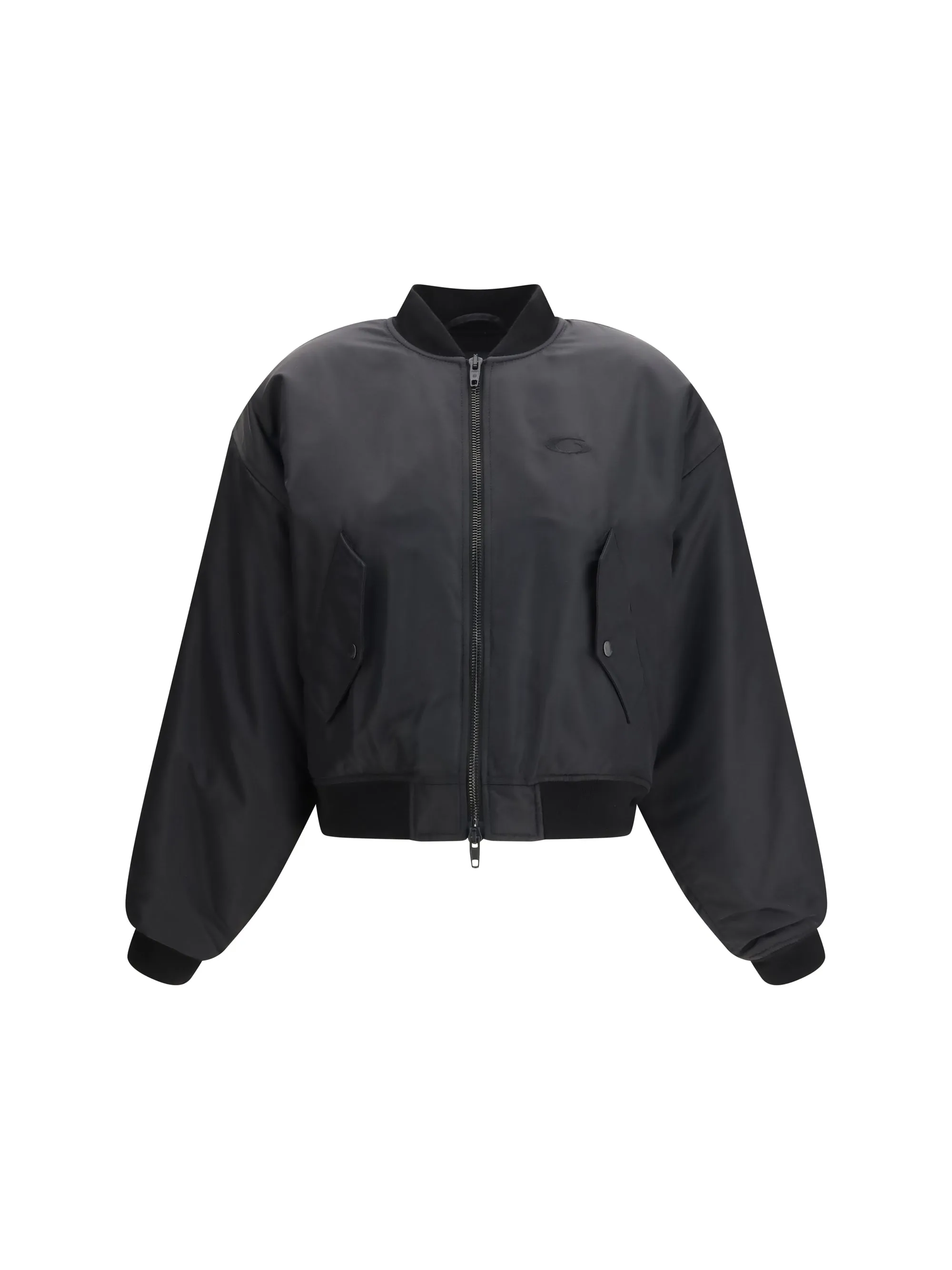 Bomber Jacket Black sold by Zulily