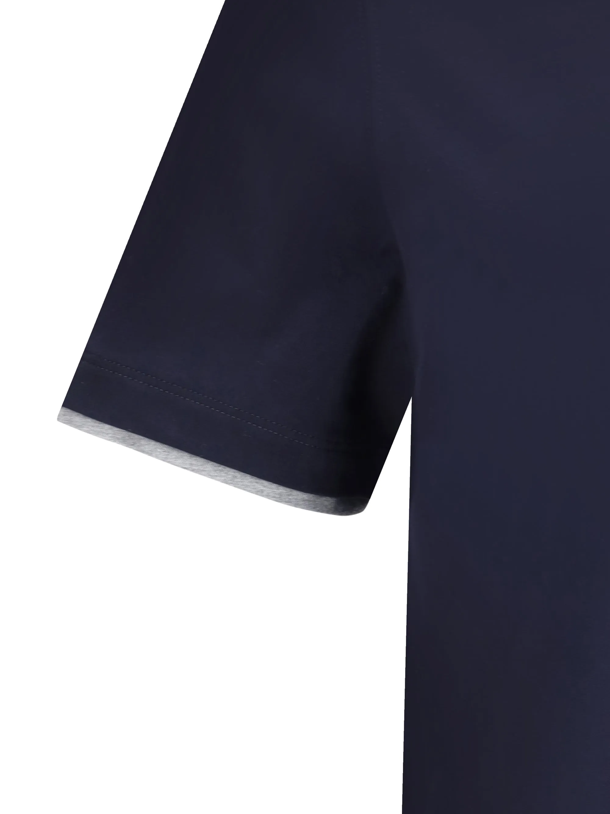 Cotton T-Shirt Cobalt/Medium Grey sold by Zulily product image thumbnail 3