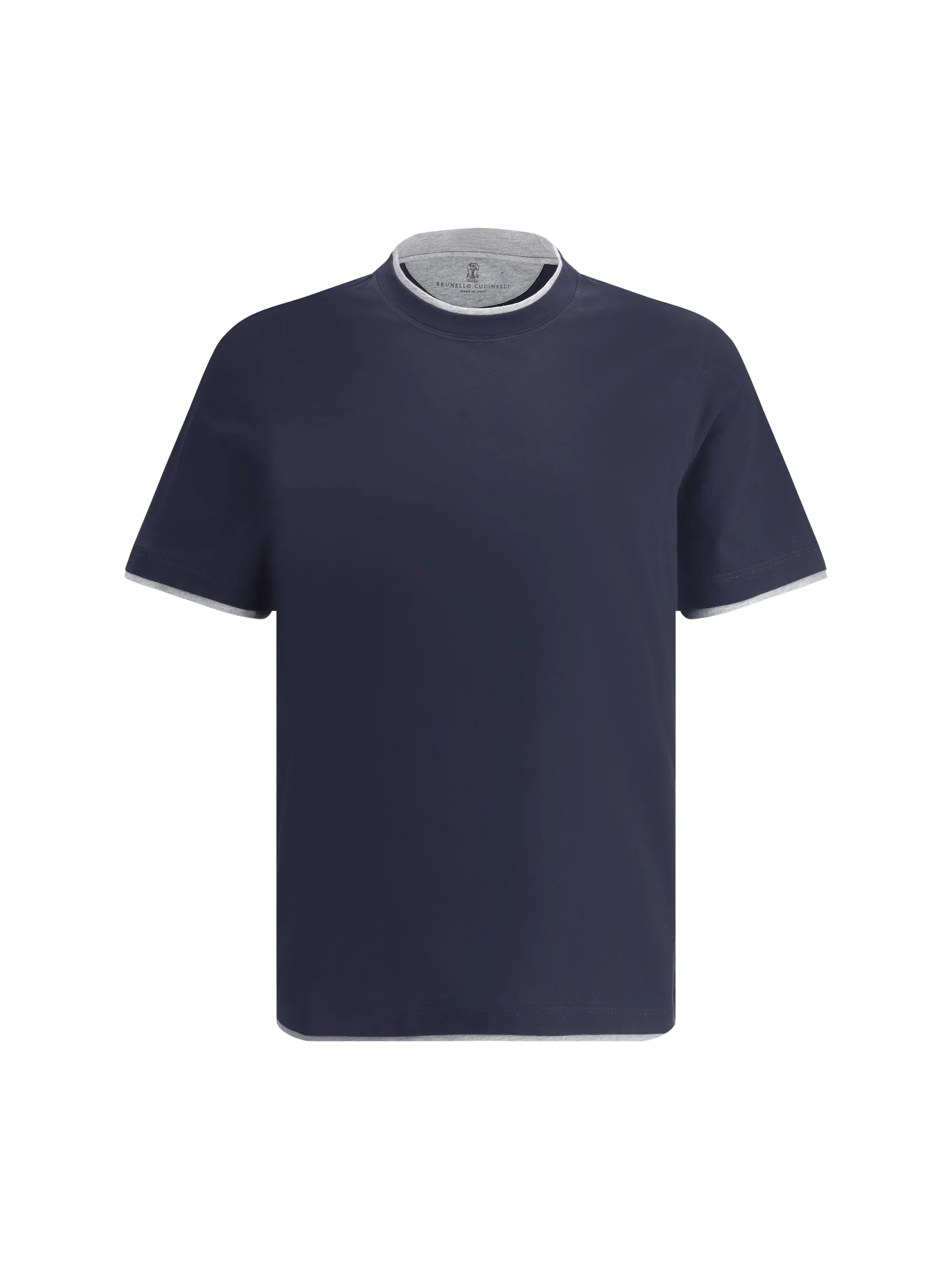 Cotton T-Shirt Cobalt/Medium Grey sold by Zulily