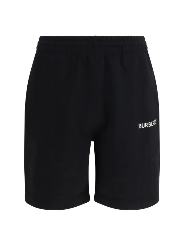 Sport Shorts Cotton Black made by Burberry