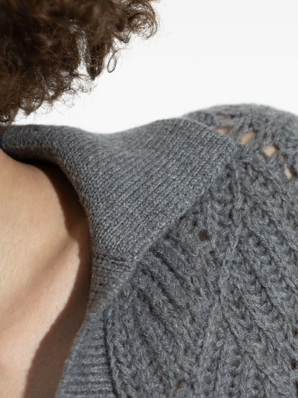Polo Collar Cashmere Sweater sold by Zulily product image thumbnail 3