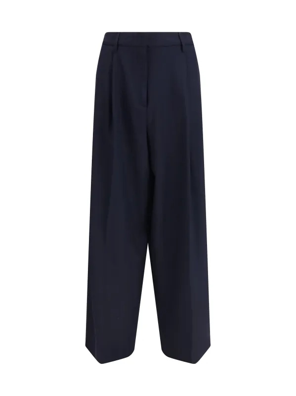 Trousers Techno-Tailoring Midnight Blue made by Fabiana Filippi